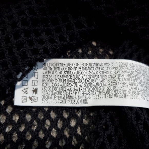 NWT Forever 21 x Hello Kitty Disco Mesh Dance Fishnet Sequin Shirt - Small - Picture 8 of 8